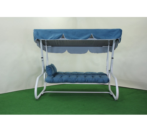 Садова гойдалка GreenGard Санторіні, блакитна