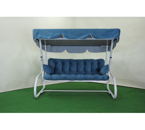 Садова гойдалка GreenGard Санторіні, блакитна