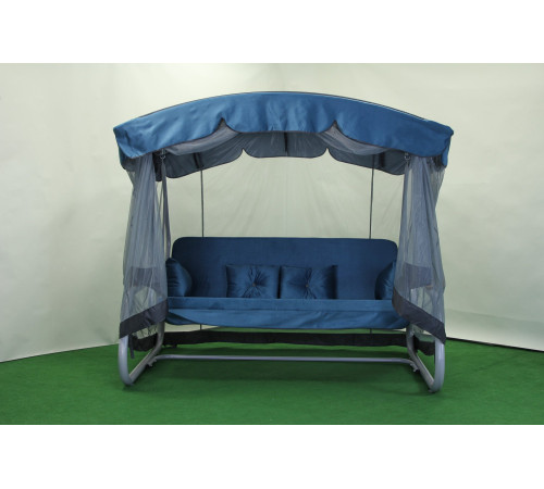 Садова гойдалка GreenGard Сивілія Solo, блакитна