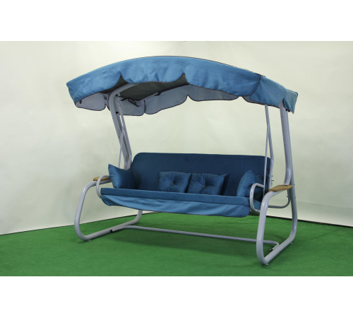 Садова гойдалка GreenGard Сивілія Solo, блакитна