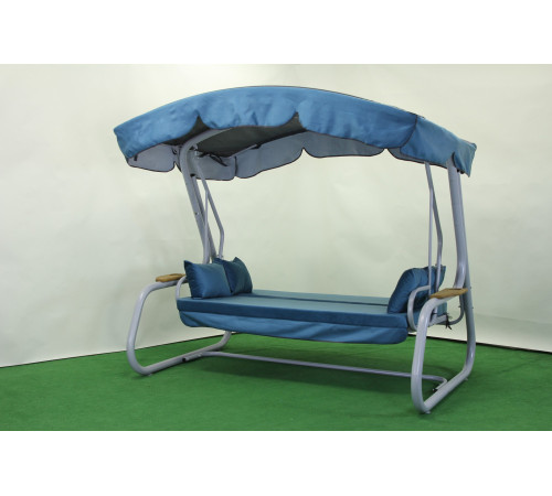 Садова гойдалка GreenGard Сивілія Solo, блакитна