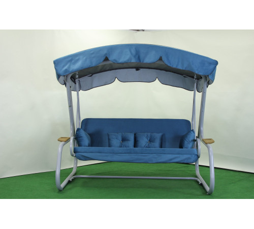 Садова гойдалка GreenGard Сивілія Solo, блакитна