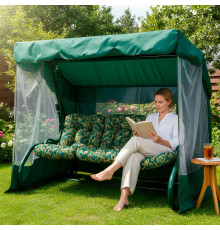 Садова гойдалка GreenGard Таїті, зелена