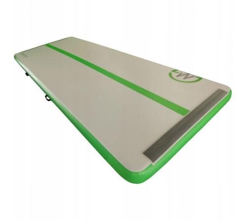 AirTrack Dmuchana Mata Gimnastyczna MASTER 400 x 150 x 20 cm Grey-Green