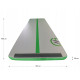 AirTrack Dmuchana Mata Gimnastyczna MASTER 400 x 150 x 20 cm Grey-Green