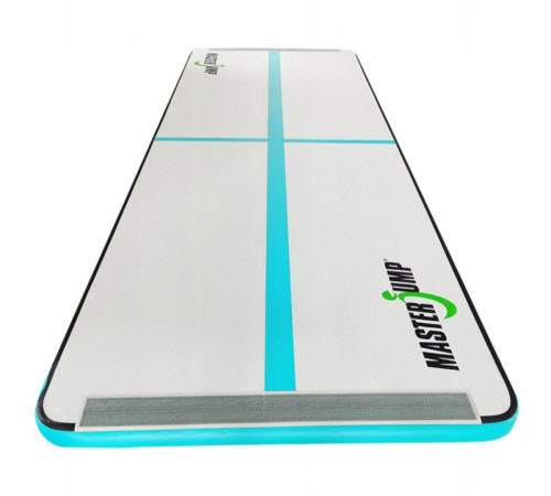 AirTrack Dmuchana Mata Gimnastyczna MASTER S-Pro 400 x 150 x 10 cm Grey-Teal