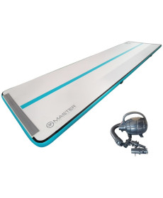 Airtrack MASTER S-Pro 600 x 150 x 10 cm Szaro Turkusowy