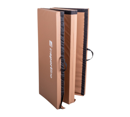 Мат гімнастичний inSPORTline Kvadfold, 200 x 120 x 5 см, чорний
