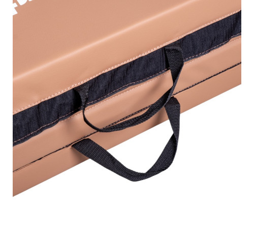 Мат гімнастичний inSPORTline Kvadfold, 200 x 120 x 5 см, чорний