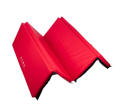 Мат гімнастичний inSPORTline Kvadfold, 200 x 120 x 5 см, червоний