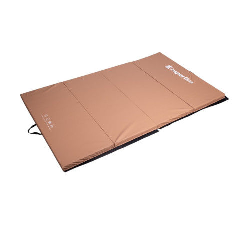 Мат гімнастичний inSPORTline Kvadfold, 200 x 120 x 5 см, коричневий