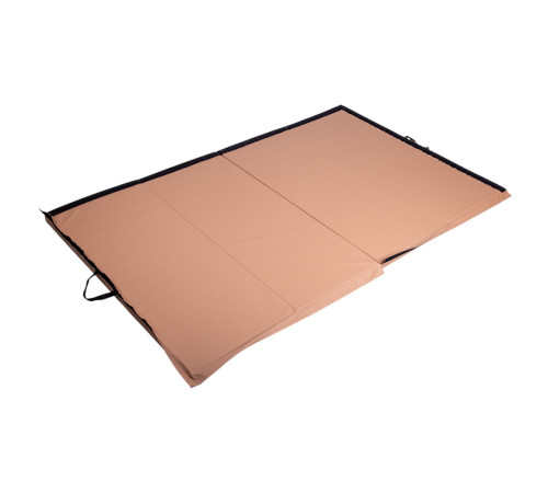 Мат гімнастичний inSPORTline Kvadfold, 200 x 120 x 5 см, коричневий