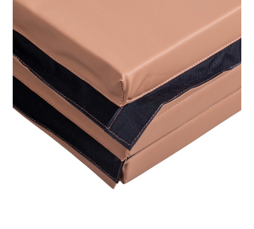 Мат гімнастичний inSPORTline Kvadfold, 200 x 120 x 5 см, коричневий
