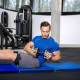 Мат гімнастичний Gymtek 5 см темно-синій