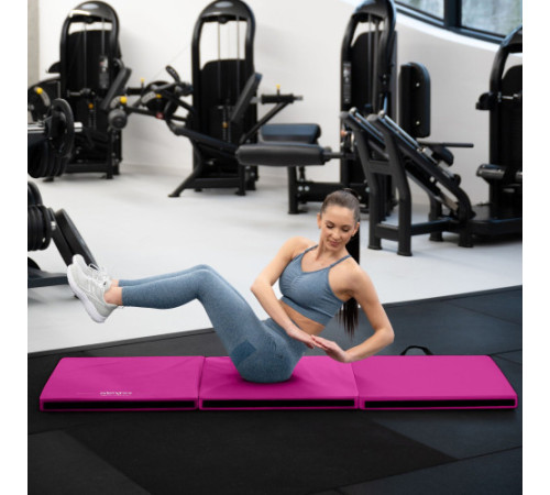 Мат гімнастичний Gymtek 5 см рожевий