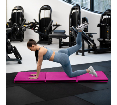 Мат гімнастичний Gymtek 5 см рожевий