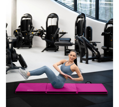 Мат гімнастичний Gymtek 5 см рожевий