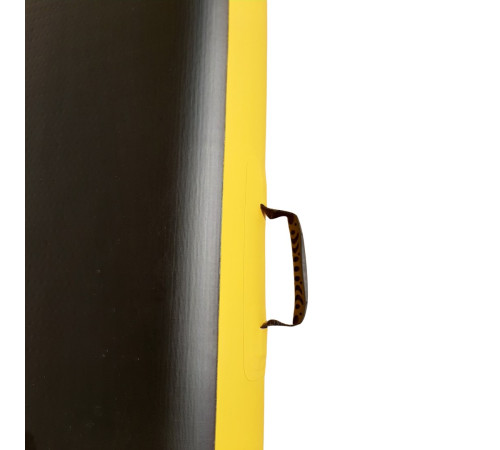Мат гімнастичний MASTER 400 x 150 x 20 см, чорно-жовта