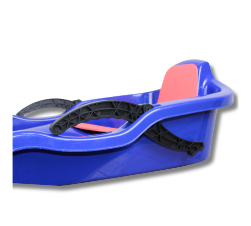 Санки пластикові з гальмами Prime Sport Snow Rider сині Санки пластикові з гальмами Prime Sport Snow Rider сині