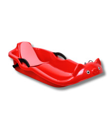 Санки пластикові з гальмами Prime Sport Snow Rider червоні