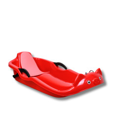 Санки пластикові з гальмами Prime Sport Snow Rider червоні
