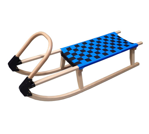 Sanki Drewniane Klasyczne Solidne dla Dzieci Dziecięce KUBISPORT 110 cm