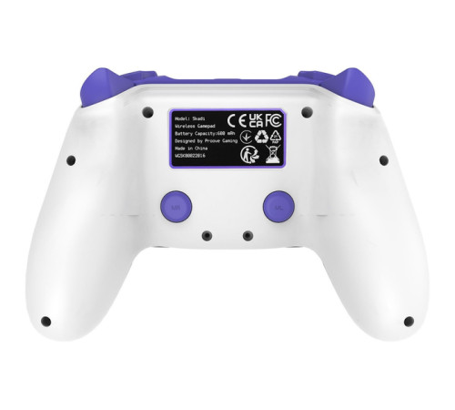 Геймпад бездротовий Proove Gaming Skadi біло-фіолетовий Геймпад бездротовий Proove Gaming Skadi біло-фіолетовий