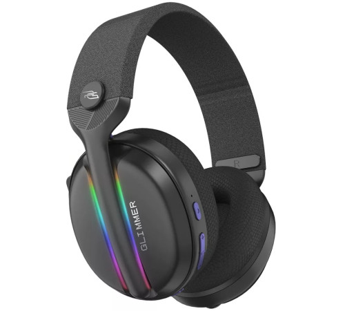 Навушники ігрові бездротові Proove Gaming Glimmer APP чорно-фіолетові