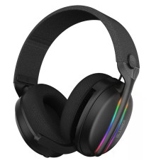 Навушники ігрові бездротові Proove Gaming Glimmer APP чорно-фіолетові