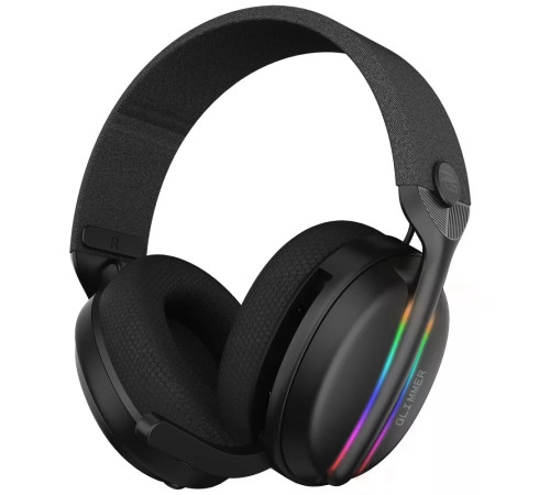 Навушники ігрові бездротові Proove Gaming Glimmer APP чорно-фіолетові