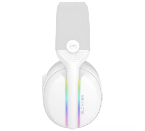 Навушникик ігрові бездротові Proove Gaming Glimmer APP біло-фіолетові