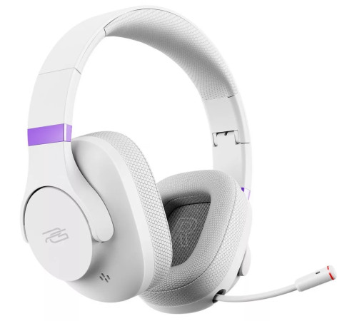 Навушникик ігрові бездротові Proove Gaming Glimmer APP біло-фіолетові