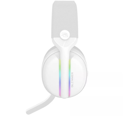 Навушникик ігрові бездротові Proove Gaming Glimmer APP біло-фіолетові