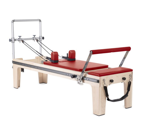Реформер Elina Pilates Master Instructor Physio, червоний