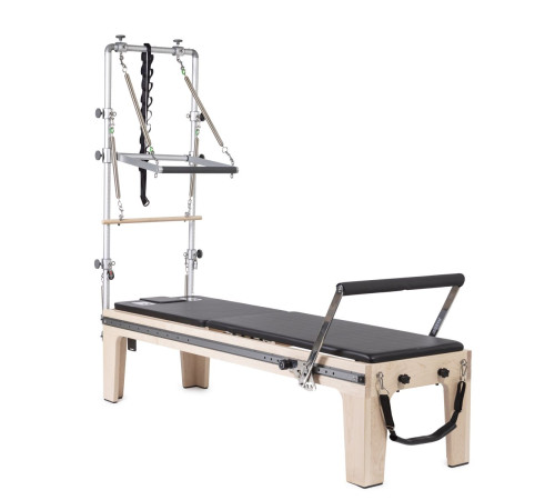 Реформер Elina Pilates Master Instructor Physio з вежею, чорний