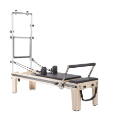 Реформер Elina Pilates Master Instructor Physio з вежею, чорний