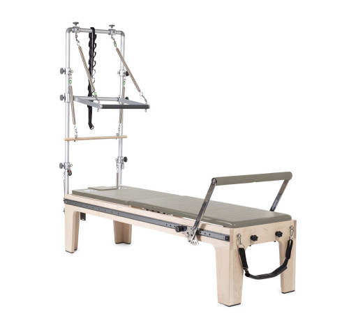 Реформер Elina Pilates Master Instructor Physio з вежею, мокка
