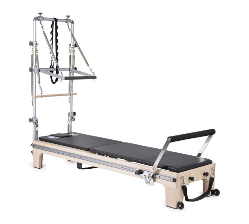 Реформер для пілатесу Elina Pilates Master Instructor з вежею, чорний