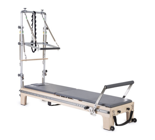 Реформер для пілатесу Elina Pilates Master Instructor з вежею, сірий