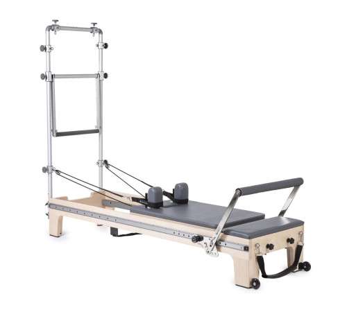 Реформер для пілатесу Elina Pilates Master Instructor з вежею, сірий