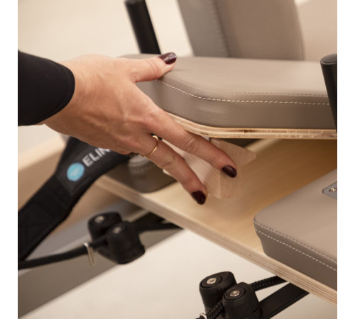 Реформер для пілатесу Elina Pilates Master Instructor, червоний