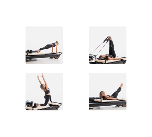 NOHRD Coreformer pilates reformer Cherry