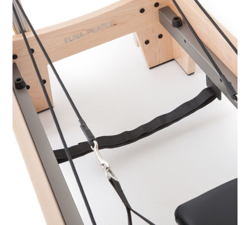 Реформер для пілатесу Elina Pilates Elite, чорний