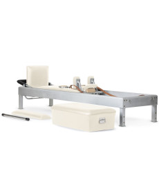 Реформер для пілатесу Elina Pilates Aluminum Classic Reformer Kit, айворі
