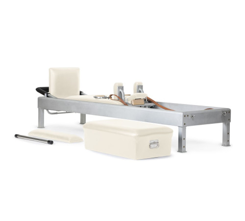 Реформер для пілатесу Elina Pilates Aluminum Classic Reformer Kit, айворі