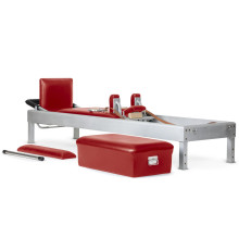 Реформер для пілатесу Elina Pilates Aluminum Classic Reformer Kit, червоний