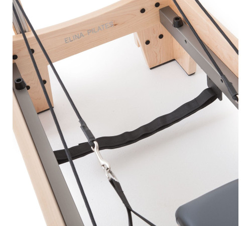 Реформер для пілатесу Elina Pilates Elite, сірий