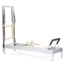Реформер для пілатесу Elina Pilates Aluminum Classic Reformer Kit з вежею, айворі