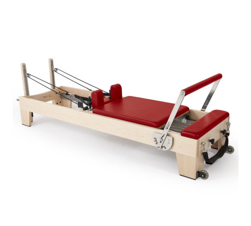 Реформер для пілатесу Elina Pilates Elite, червоний