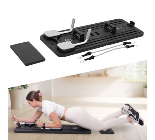 Реформер для пілатесу inSPORTline Trancer Basic, чорний